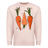 Pale Pink easter Premium Sweatshirt - MaliasSmallBusiness