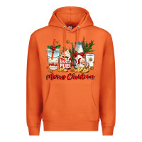 Carrot santa fuel merry christmas Premium Hoodie - MaliasSmallBusiness