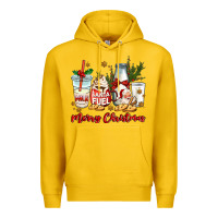 Lemon santa fuel merry christmas Premium Hoodie - MaliasSmallBusiness