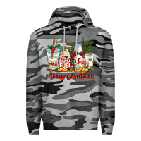Slate Camo santa fuel merry christmas Premium Hoodie - MaliasSmallBusiness