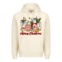 Tofu santa fuel merry christmas Premium Hoodie - MaliasSmallBusiness