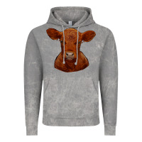 Cloud Rock red angus calf Vintage Hoodie - RanaPortraitStore