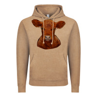 Vintage Coffee red angus calf Vintage Hoodie - RanaPortraitStore