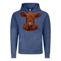 Vintage Denim red angus calf Vintage Hoodie - RanaPortraitStore
