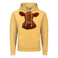 Vintage Mustard red angus calf Vintage Hoodie - RanaPortraitStore