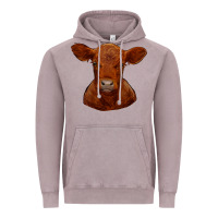 Vintage Zinc red angus calf Vintage Hoodie - RanaPortraitStore