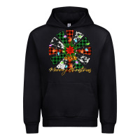 Black merry christmas windmill Urban Hoodie - Jasminsmagicworld
