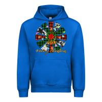 Cobalt merry christmas windmill Urban Hoodie - Jasminsmagicworld