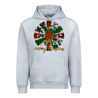 Heather Grey merry christmas windmill Urban Hoodie - Jasminsmagicworld