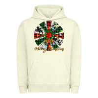 Pigment Pistachio merry christmas windmill Urban Hoodie - Jasminsmagicworld
