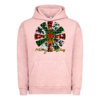 Pigment Salmon merry christmas windmill Urban Hoodie - Jasminsmagicworld