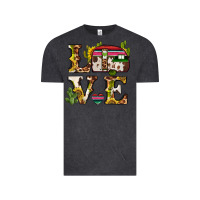 Vintage Black love caravan Vintage Tee - BarkalooDesign