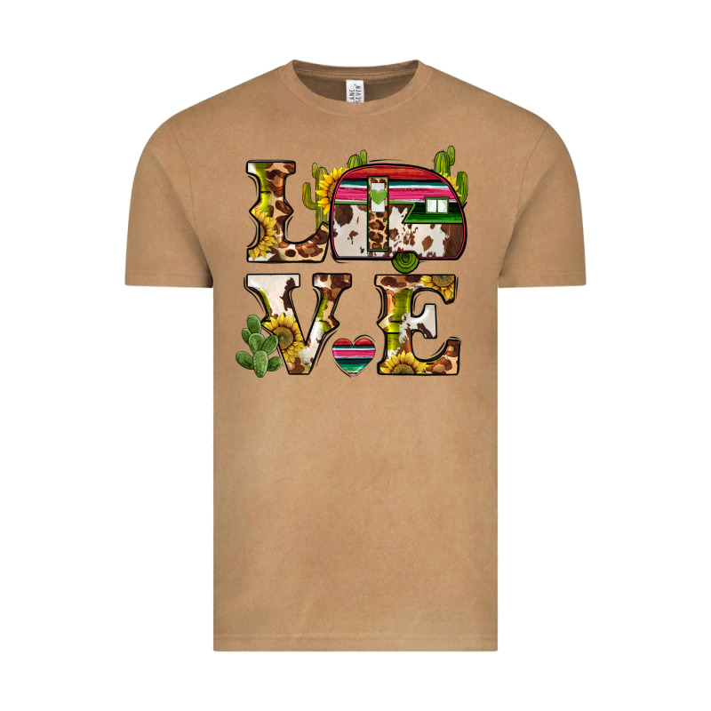 Love Caravan Vintage Tee by BarkalooDesign | Teevron