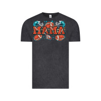 Vintage Black mama American football Vintage Tee - Zillion Design Studio