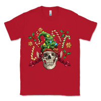 Red elf skull Classic Tee - FaDigitalArtStudio