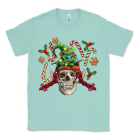 Seafoam elf skull Classic Tee - FaDigitalArtStudio