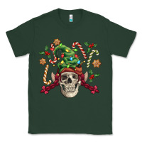 Sports Green elf skull Classic Tee - FaDigitalArtStudio