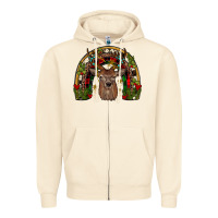 Sandshell deer rainbow Zipper Hoodie - JahusDesignShop