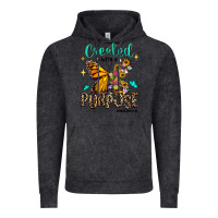 Vintage Black created with a purpose ephesians 2 10 Vintage Hoodie - RanaPortraitStore