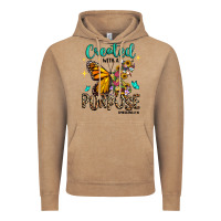 Vintage Coffee created with a purpose ephesians 2 10 Vintage Hoodie - RanaPortraitStore