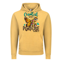 Vintage Mustard created with a purpose ephesians 2 10 Vintage Hoodie - RanaPortraitStore