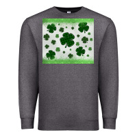 Charcoal Heather shamrock Premium Sweatshirt - MaliasSmallBusiness