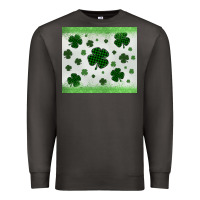 Smoke shamrock Premium Sweatshirt - MaliasSmallBusiness