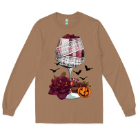 Toasted Coconut halloween roses wine Long Sleeve Tee - FaDigitalArtStudio