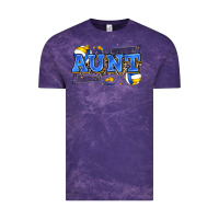 Cloud Purple aunt volleyball Vintage Tee - Zillion Design Studio