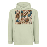 Matcha Baseball senior Heavyweight Hoodie - NancyCooperArtShop