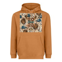 Meerkat Baseball senior Heavyweight Hoodie - NancyCooperArtShop