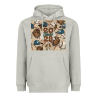 Moon Dust Baseball senior Heavyweight Hoodie - NancyCooperArtShop