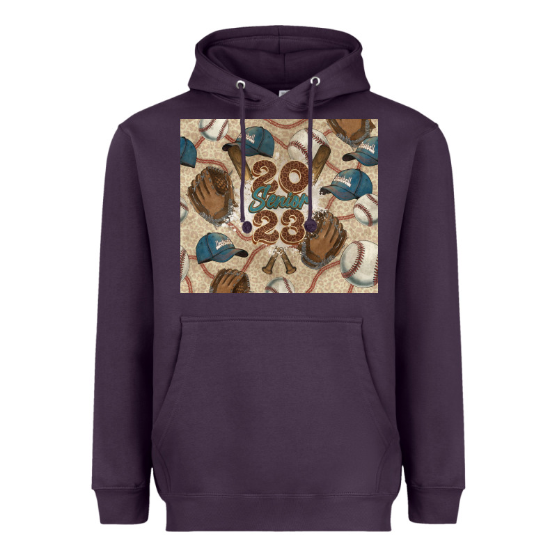 Baseball Senior Heavyweight Hoodie by NancyCooperArtShop | Teevron
