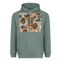 Sage Baseball senior Heavyweight Hoodie - NancyCooperArtShop