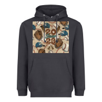 Smoke Baseball senior Heavyweight Hoodie - NancyCooperArtShop