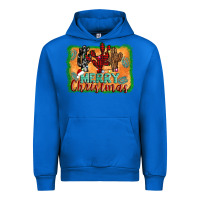 Cobalt merry christmas cactus Urban Hoodie - Jasminsmagicworld