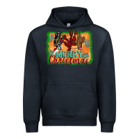 Navy merry christmas cactus Urban Hoodie - Jasminsmagicworld