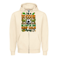 Sandshell i'm a soccer mom we don't do that keep calm thing Zipper Hoodie - Jasminsmagicworld