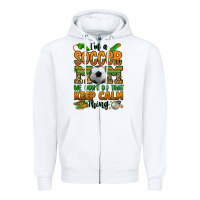 White i'm a soccer mom we don't do that keep calm thing Zipper Hoodie - Jasminsmagicworld