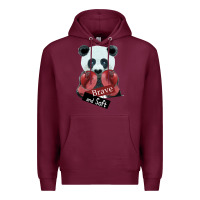Burgundy The winner, Brave And Soft Premium Hoodie - Bettercallsaul