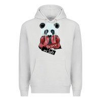 Dove Grey The winner, Brave And Soft Premium Hoodie - Bettercallsaul