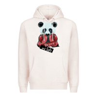 Pale Pink The winner, Brave And Soft Premium Hoodie - Bettercallsaul
