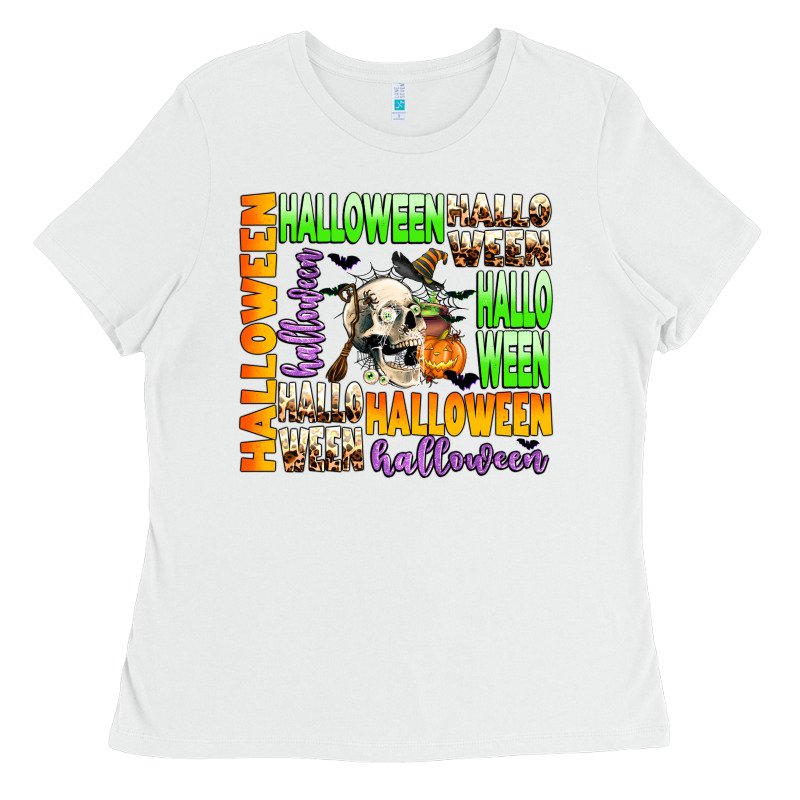 Halloween Ladies Tee by AdoDesignShop | Teevron