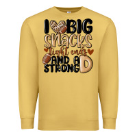 Antique Gold i love big sacks tight ends and a strong d Premium Sweatshirt - MaliasSmallBusiness