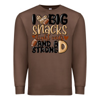 Chestnut i love big sacks tight ends and a strong d Premium Sweatshirt - MaliasSmallBusiness