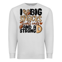 Dove Grey i love big sacks tight ends and a strong d Premium Sweatshirt - MaliasSmallBusiness