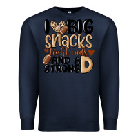 Navy i love big sacks tight ends and a strong d Premium Sweatshirt - MaliasSmallBusiness