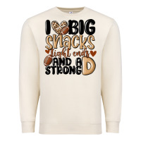 Sandshell i love big sacks tight ends and a strong d Premium Sweatshirt - MaliasSmallBusiness