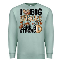 Seafoam i love big sacks tight ends and a strong d Premium Sweatshirt - MaliasSmallBusiness