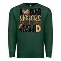 Sports Green i love big sacks tight ends and a strong d Premium Sweatshirt - MaliasSmallBusiness